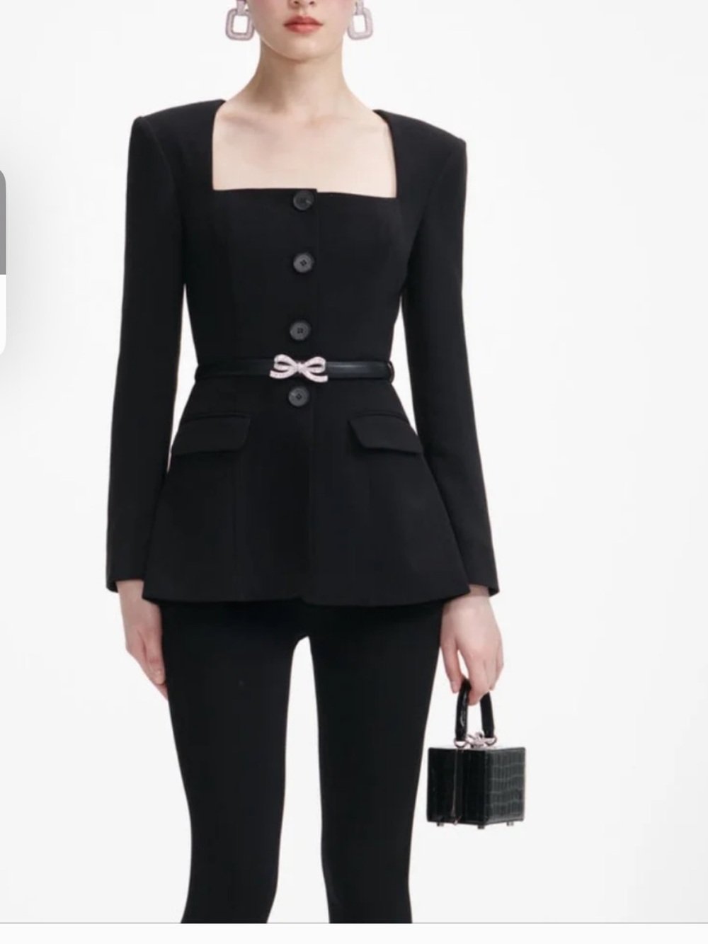 Self-Portrait Tailored Top